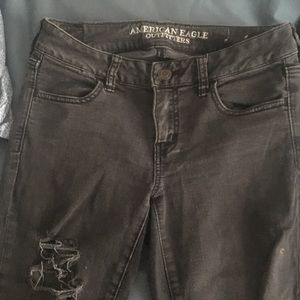 Black American Eagle jegging